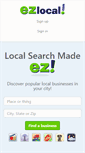 Mobile Screenshot of ezlocal.com